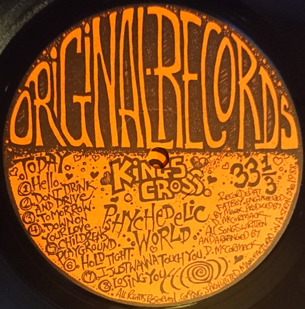 Kings Cross (2) : Psychedelic World (LP, Album)