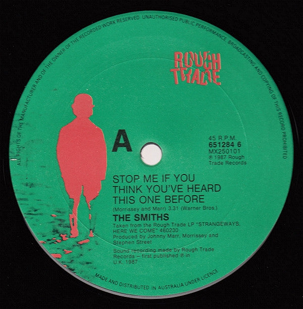 The Smiths : Stop Me If You Think You've Heard This One Before (12", Single)