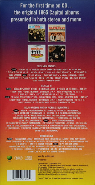 The Beatles : The Capitol Albums Vol.2 (Box, Comp + CD, Album + CD, Album + CD, Album + CD)