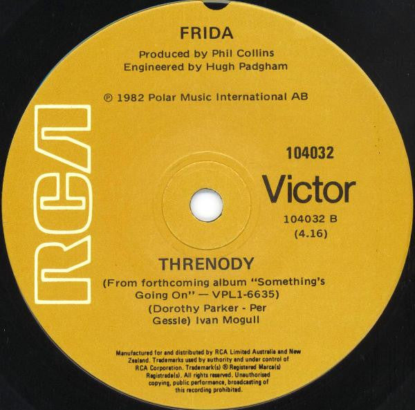 Frida : I Know There's Something Going On (7", Single)