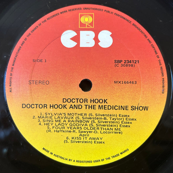 Dr. Hook & The Medicine Show : Doctor Hook (LP, Album, Comp)