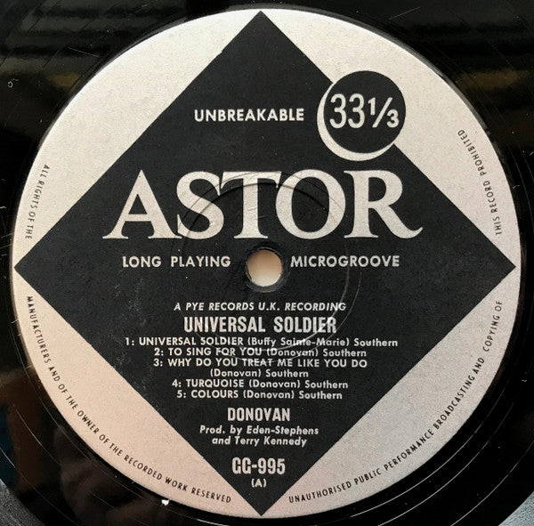 Donovan : Universal Soldier (LP, Comp)