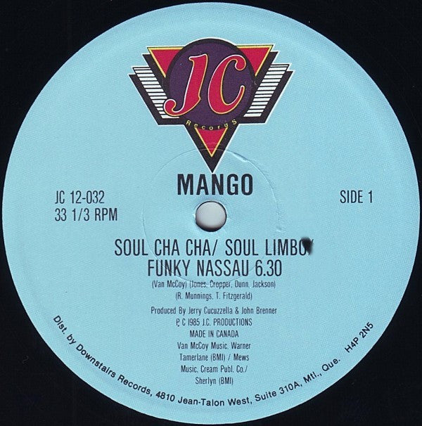 Mango (8) : Tequila / Soul Cha Cha / Soul Limbo / Funky Nassau (12")
