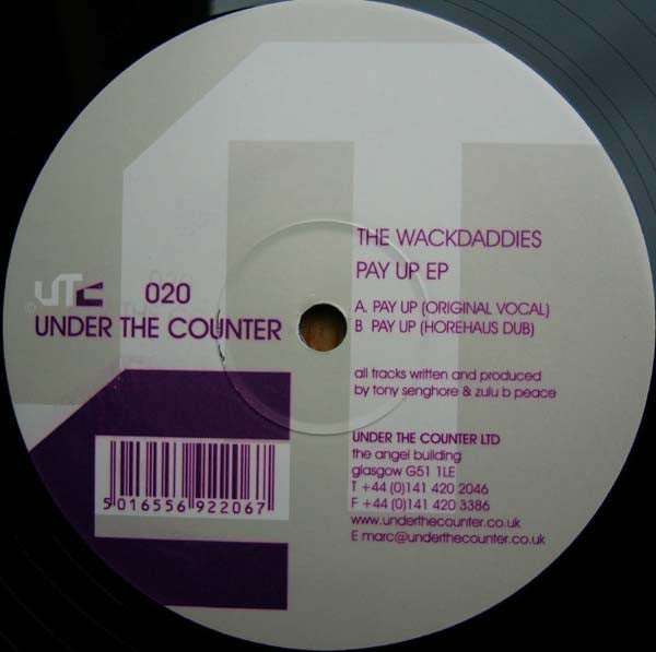 The Wackdaddies : Pay Up EP (12", EP)