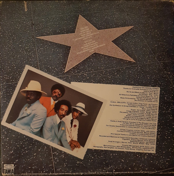 The Miracles : City Of Angels (LP, Album, RP, Env)