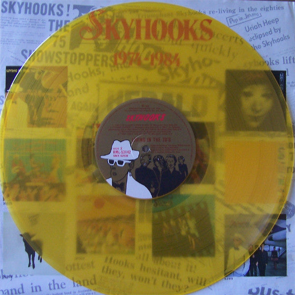 Skyhooks : Living In The 70's (LP, Album, Ltd, RE, Gol)