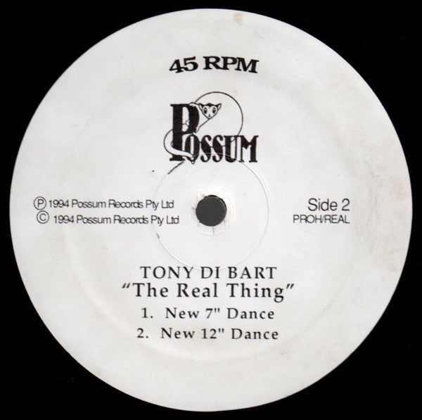 Maxx / Tony Di Bart : Get-A-Way / The Real Thing (12")