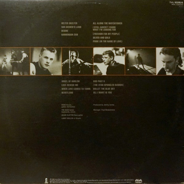 U2 : Rattle And Hum (2xLP, Album)