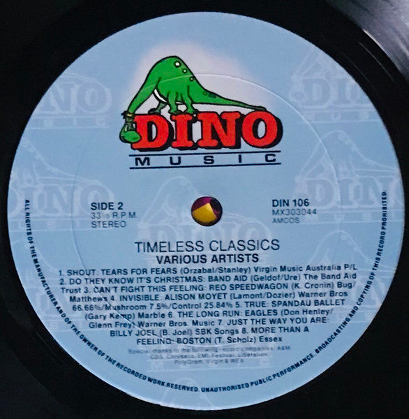 Various : Timeless Classics (LP, Comp)