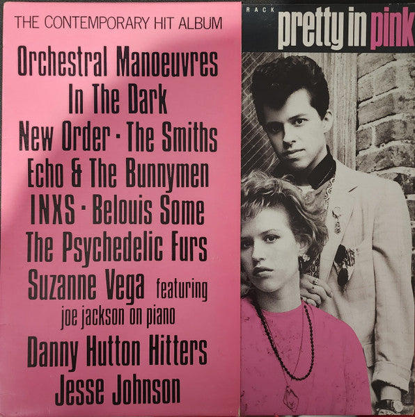 Various : Pretty In Pink (Original Motion Picture Soundtrack) (LP, Comp, Pin)