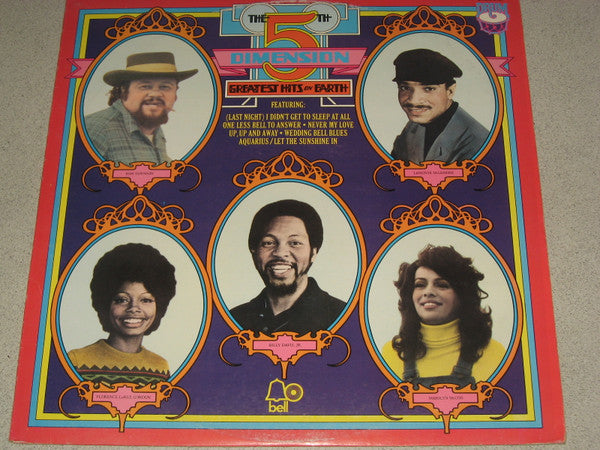 The Fifth Dimension : Greatest Hits On Earth (LP, Comp, RE)
