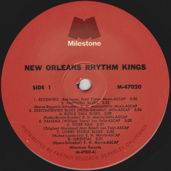New Orleans Rhythm Kings : New Orleans Rhythm Kings (2xLP, Comp, Mono)
