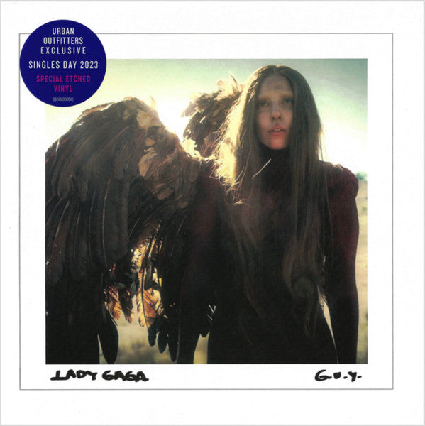 Lady Gaga : G.U.Y. (7", S/Sided, Single, Etch, Ltd)
