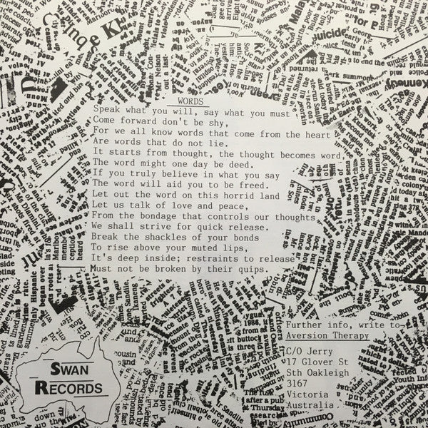 Aversion Therapy : Blurred Visions (7", EP, Pur)