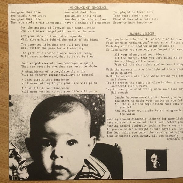 Aversion Therapy : Blurred Visions (7", EP, Pur)