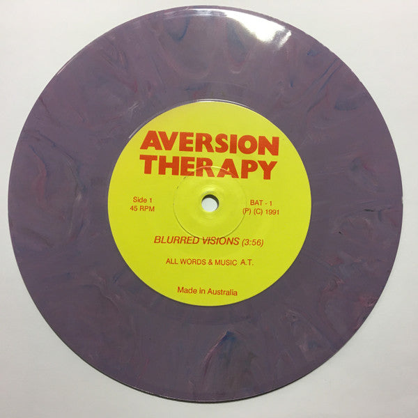 Aversion Therapy : Blurred Visions (7", EP, Pur)