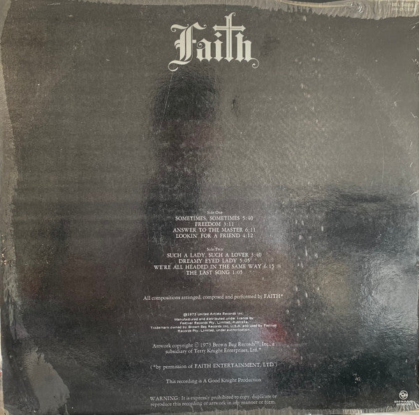 Faith (21) : Faith (LP, Album)