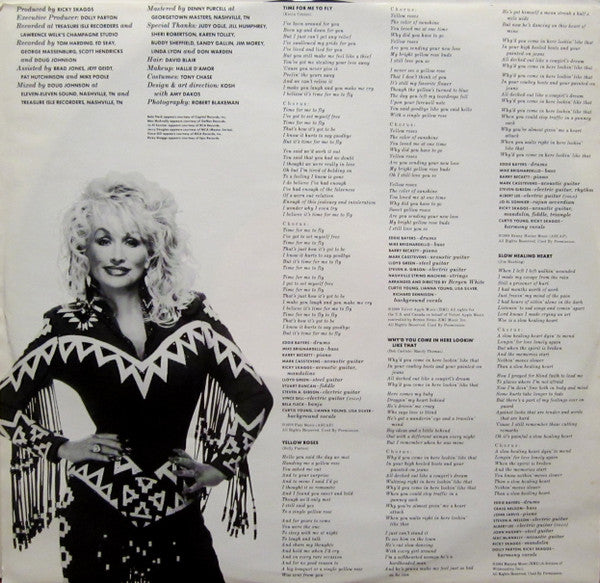 Dolly Parton : White Limozeen (LP, Album)