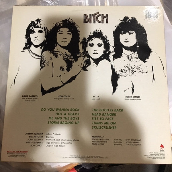 Bitch (2) : The Bitch Is Back (LP, Album)