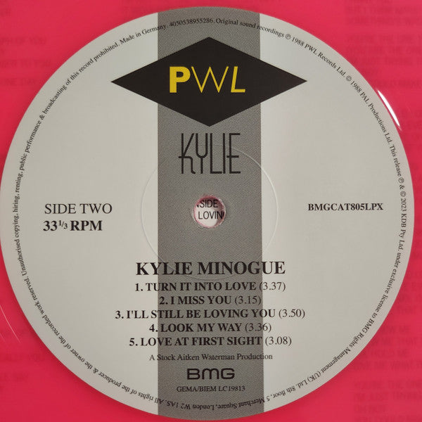 Kylie Minogue : Kylie (LP, Album, Ltd, RE, RM, Neo)