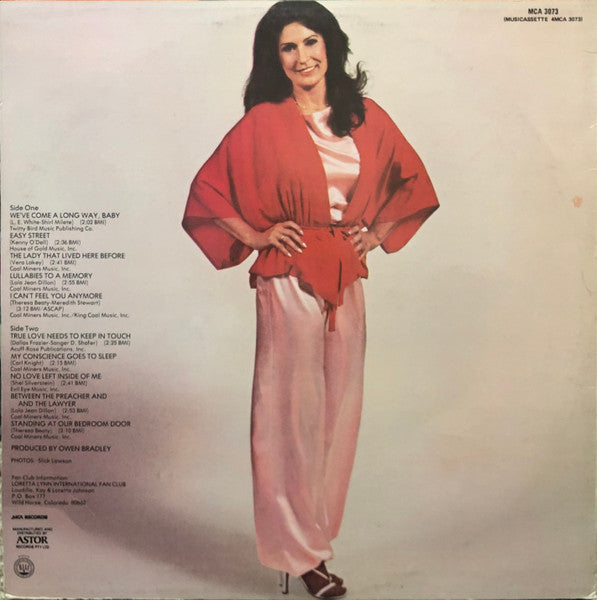 Loretta Lynn : We've Come A Long Way, Baby (LP, Album)