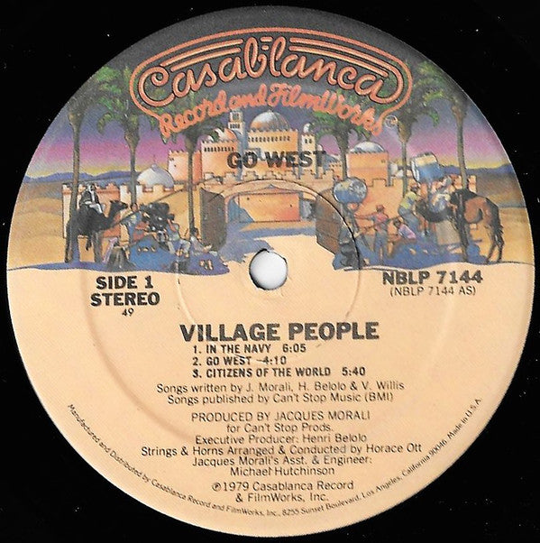 Village People : Go West (LP, Album, 49-)
