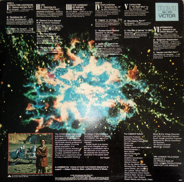 Various : The Music Of  Cosmos (LP, Comp, Gat)