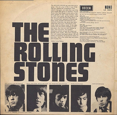 The Rolling Stones : The Rolling Stones (LP, Album, Mono, B2V)