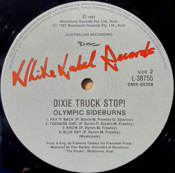 Olympic Sideburns : Dixie Truck Stop! (LP, Album)