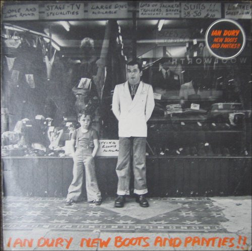 Ian Dury : New Boots And Panties (LP, Album, RE, Ext)
