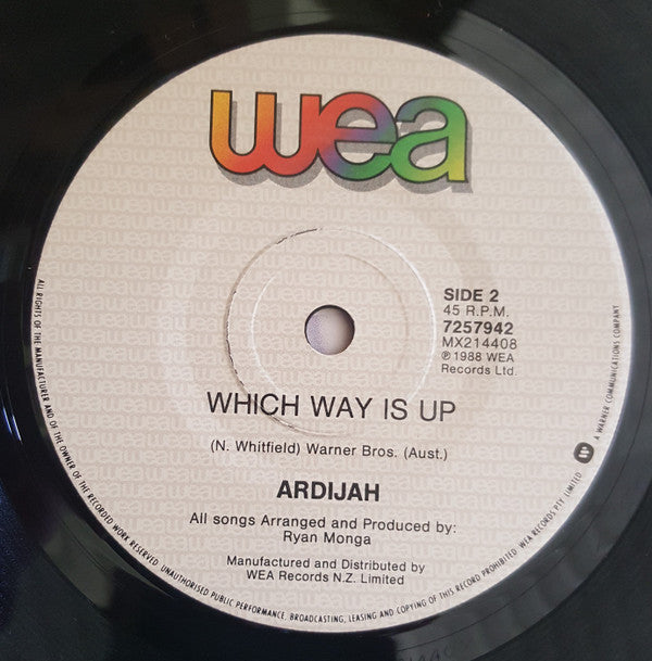 Ardijah : Watchin' U (7", Single)