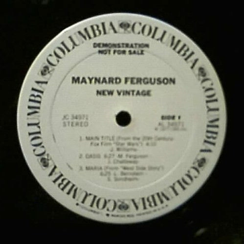 Maynard Ferguson : New Vintage (LP, Album, Promo)