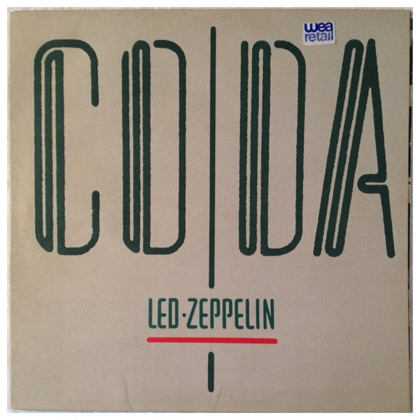 Led Zeppelin : Coda (LP, Album, Gat)
