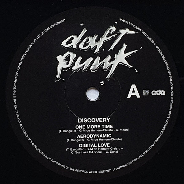 Daft Punk : Discovery (2xLP, Album, RE, Gat)