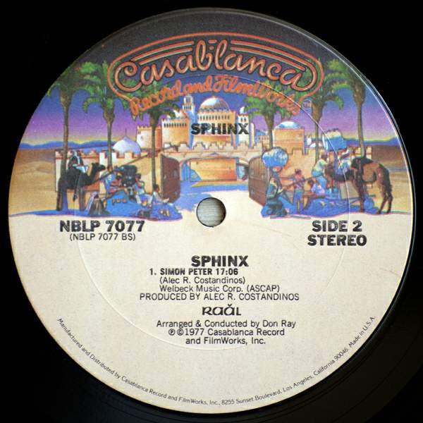 Sphinx (4) : Sphinx (LP, Album)