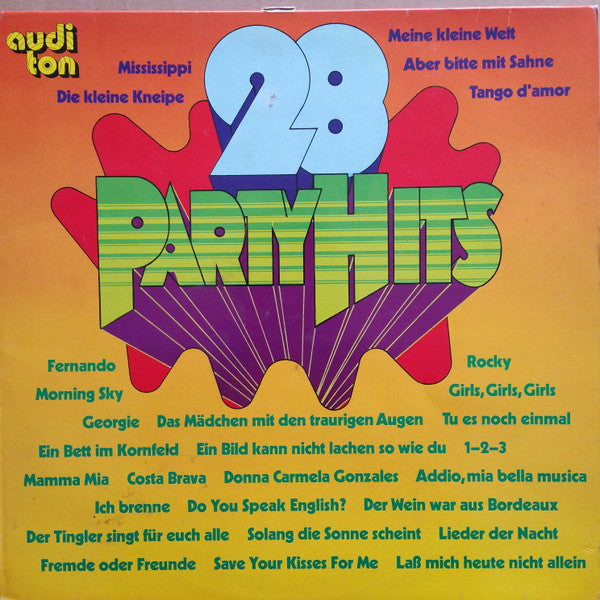 Unknown Artist : 28 Party Hits (LP, Mixed)