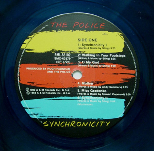 The Police : Synchronicity (LP, Album, Ltd, Blu)