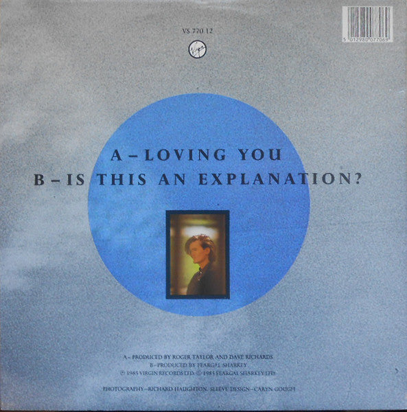 Feargal Sharkey : Loving You (12", Single, Promo)