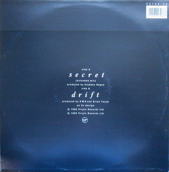 Orchestral Manoeuvres In The Dark : Secret (Extended Mix) (12", Single, Promo)