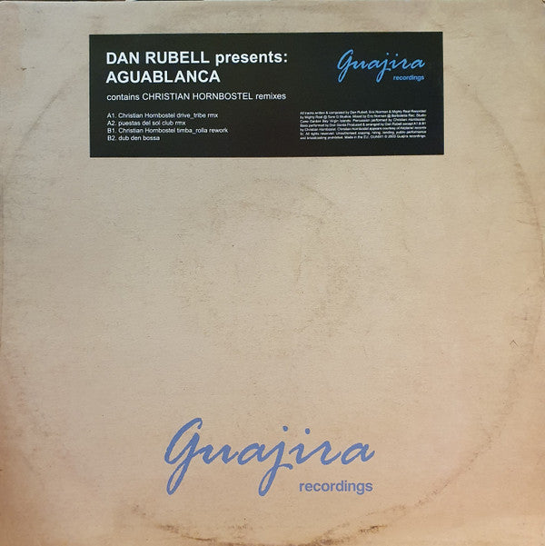 Dan Rubell : Aguablanca (12&quot;)