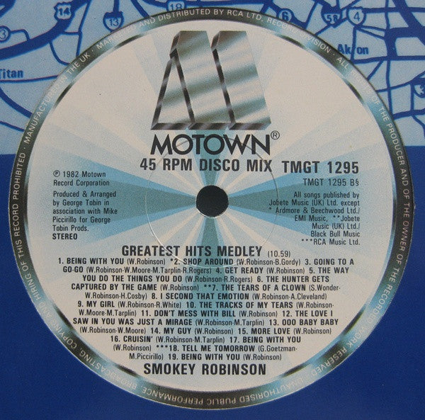 Smokey Robinson : I've Made Love To You A Thousand Times (12")