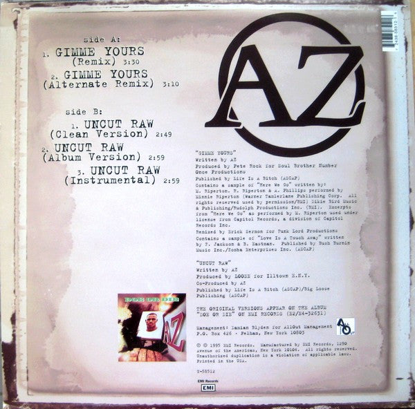 AZ : Gimme Yours (12")