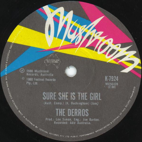 Dave And The Derros : Up Your Nose With A Rubber Hose (7", Single)