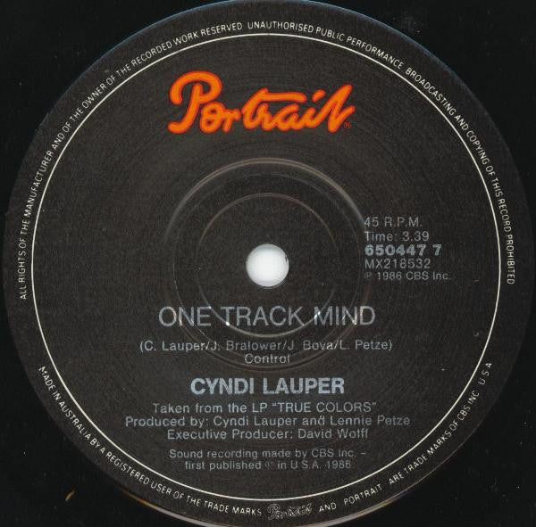 Cyndi Lauper : What's Going On (7")