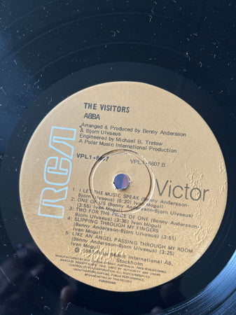 ABBA : The Visitors (LP, Album, Gat)