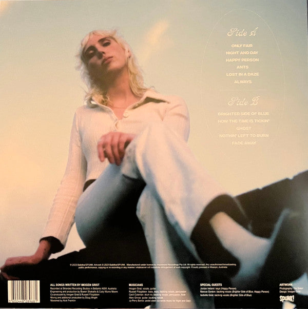 Babitha : Brighter Side Of Blue (LP, Album, Ltd, Bab)