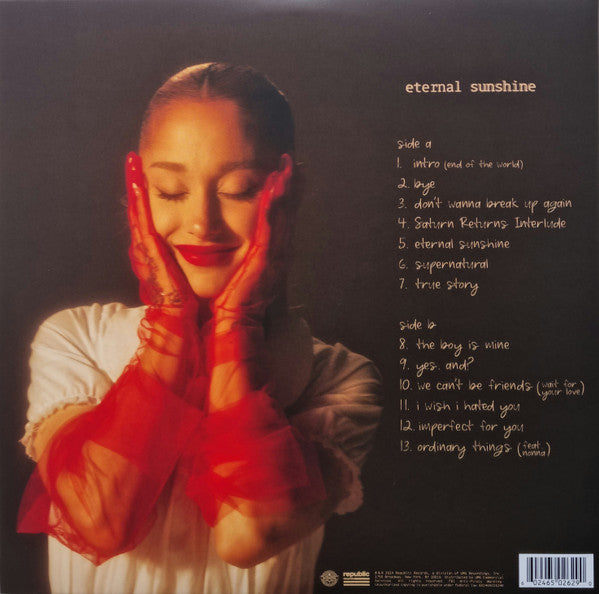 Ariana Grande : Eternal Sunshine (LP, Album, Red)