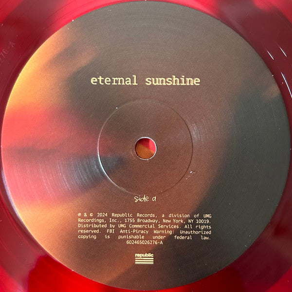 Ariana Grande : Eternal Sunshine (LP, Album, Red)