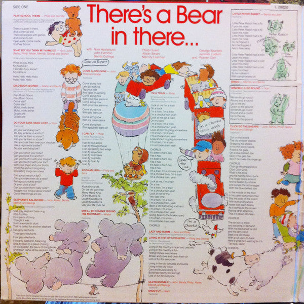 Play School : There's A Bear In There... Songs From ABC Play School (LP, Album)