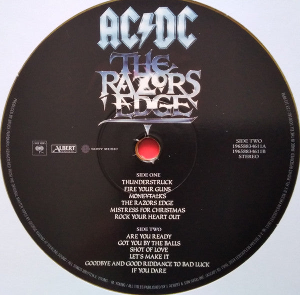 AC/DC : The Razors Edge (LP, Album, Ltd, RE, RM, S/Edition, Gol)